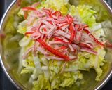 白菜のカニかまサラダ作り方5写真