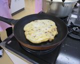 郷土の味☆豆入りうす焼き作り方5写真