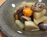 圧力鍋☆蓮根大根のやさしい煮物作り方6写真