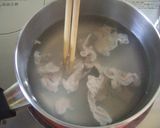 豚しゃぶ&モヤシのココットカマン♫作り方3写真