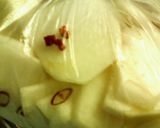 カブのサラダ風☆ピリピリ浅漬け♪作り方2写真