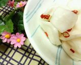 カブのサラダ風☆ピリピリ浅漬け♪作り方4写真