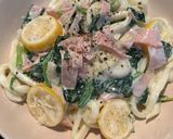 レモンクリームうどん作り方7写真