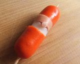 サンタクロースウインナー☆キャラ弁おかず作り方9写真
