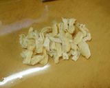 小松菜の炒め煮作り方1写真