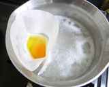 コーヒーフィルターで作る！ポーチドエッグ作り方8写真