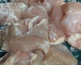 チンゲン菜と大根と鶏肉の煮物作り方2写真