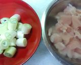 鶏むね肉でヘルシー☆焼鳥丼♪作り方1写真