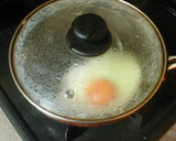 目玉焼きの卵かけごはん作り方2写真