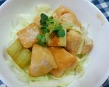 鶏むね肉でヘルシー☆焼鳥丼♪作り方6写真