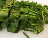 ほうれん草のポパイ丼作り方4写真