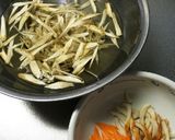 フライパンできんぴらごぼう作り方1写真