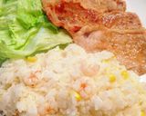 炊飯器で簡単！ガーリックエビピラフ作り方8写真