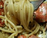 【ヒラツメガニのぺペロンチーノ】作り方8写真