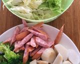 里芋と白菜のクリーム煮作り方2写真
