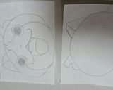 キャラ弁～ジバニャン作り方1写真