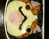 キャラ弁～ジバニャン作り方4写真