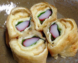 お弁当のおかずの隙間に油揚げ巻き作り方5写真