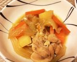 煮物リメイク 煮汁で炊き込みご飯作り方5写真