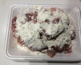鶏肉とキノコのチーズクリーム作り方1写真