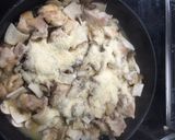 鶏肉とキノコのチーズクリーム作り方6写真