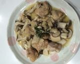 鶏肉とキノコのチーズクリーム作り方7写真