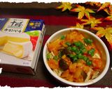 きのこのキムチ味噌ココットカマン✿作り方4写真