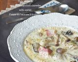 あさりのクラムチャウダー風クリームパスタ作り方28写真