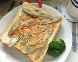 胡麻香る❀ごぼうの蜂蜜醤油トースト作り方6写真