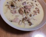 鶏のクリーム煮作り方5写真