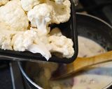とろ～り熱々カリフラワーチーズ風グラタン作り方6写真