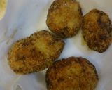 具だくさん!鶏挽き肉とカボチャのコロッケ作り方4写真
