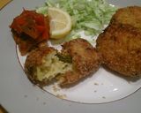具だくさん!鶏挽き肉とカボチャのコロッケ作り方5写真