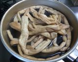 割菜の炒め煮作り方1写真