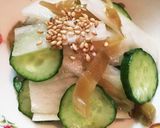 簡単！副菜！チンゲン菜の搾菜肉あんかけ作り方6写真