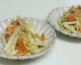 白菜　×　柿　サラダ作り方4写真