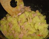 さつまいもとツナのコロッケ☆カレー風味作り方1写真