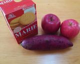ビスケットで簡単タルトタタン作り方1写真