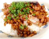 ■簡単!ウマイ■ベーコン納豆チャーハン■作り方5写真