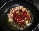 アヒージョ からの簡単ペンネアラビアータ作り方4写真