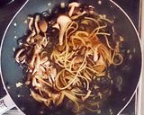 ひじきパスタ＊和風きのこバター作り方6写真