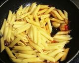アヒージョ からの簡単ペンネアラビアータ作り方5写真