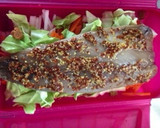 一度に付け合わせも！さばの粒マスタード蒸作り方2写真