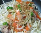 時短・簡単・手抜き和風炒めうどん作り方15写真