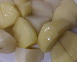 しゃがいもとコーンとツナ缶レモンマヨ炒め作り方1写真