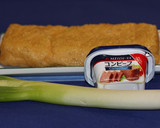 油揚げのコンビーフはさみ焼き作り方1写真
