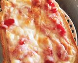 簡単！食パンピザ♪作り方4写真