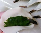 海老と大葉入り♡あっさり揚げ餃子作り方5写真