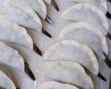 海老と大葉入り♡あっさり揚げ餃子作り方6写真
