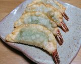 海老と大葉入り♡あっさり揚げ餃子作り方7写真